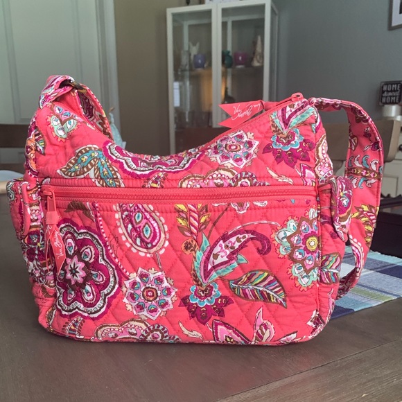 Vera Bradley Crossbody Call me Coral Vintage - Picture 2 of 4